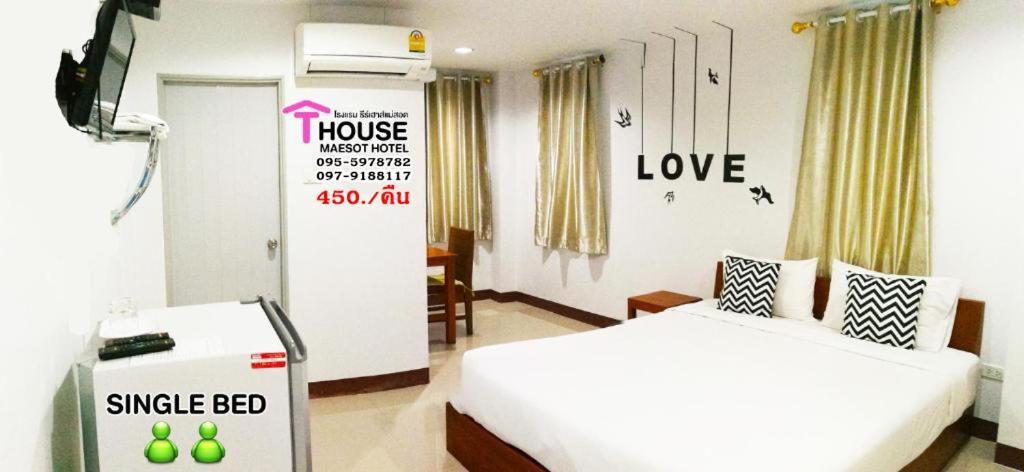 Hotel T. House Mae Sot Esterno foto
